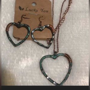 NWT Necklace with Matching Earrings